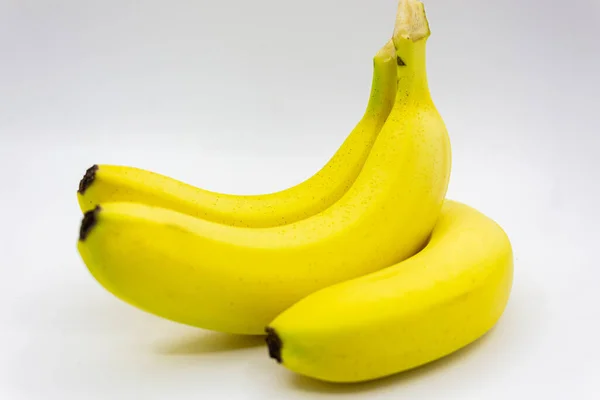 Zdjęcie Banana Szarym Tle — Zdjęcie stockowe