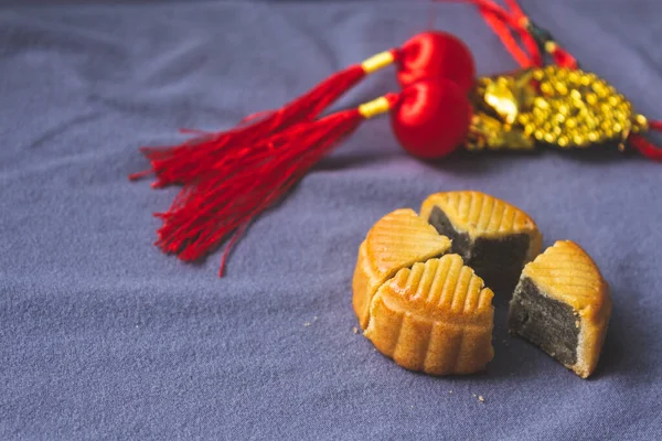 Geleneksel Çin Ziyafeti Atıştırmalıkları Pastaları — Stok fotoğraf