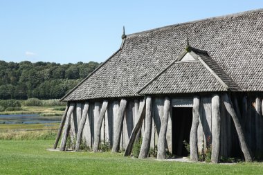 Hobro, Danimarka şehirdeki Viking ev