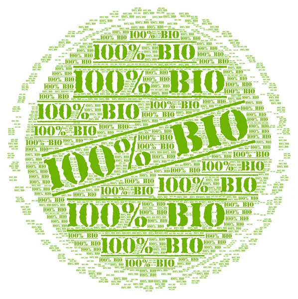 100% bio afbeelding — Stockfoto