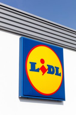 Bir cephe lidl logo