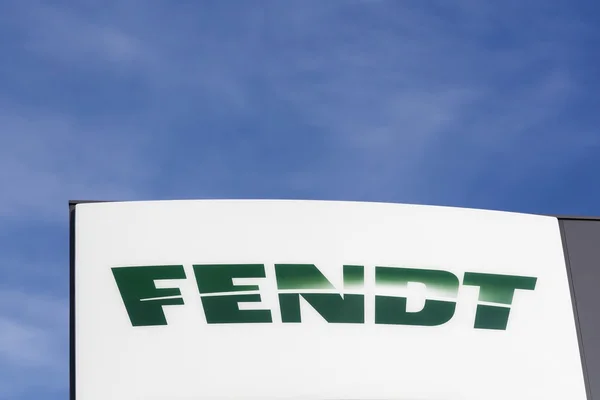 FENDT logo na panel — Zdjęcie stockowe