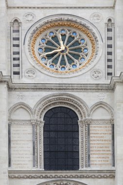 Basilica of Saint Denis in France clipart