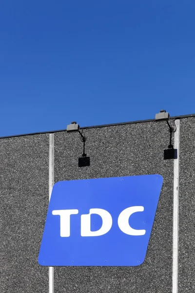 Tdc-Logo an einer Wand — Stockfoto