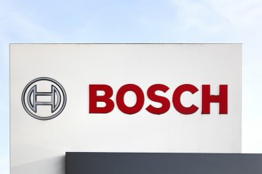 Bosch logosu bir panel