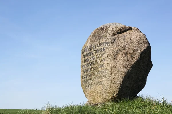 Grave of the Prince Hamlet in Ammelhede, Denmark — Stock Photo, Image