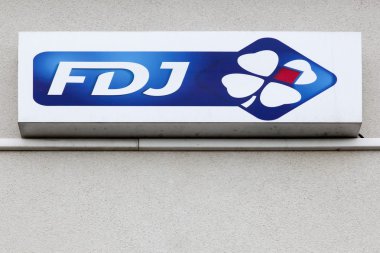 Bir duvara fdj logosu