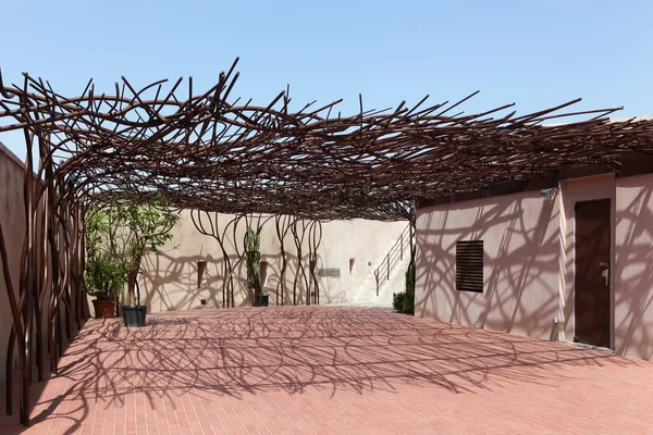 Terrasse auf dem mucem museum in marseille, franz — Stockfoto