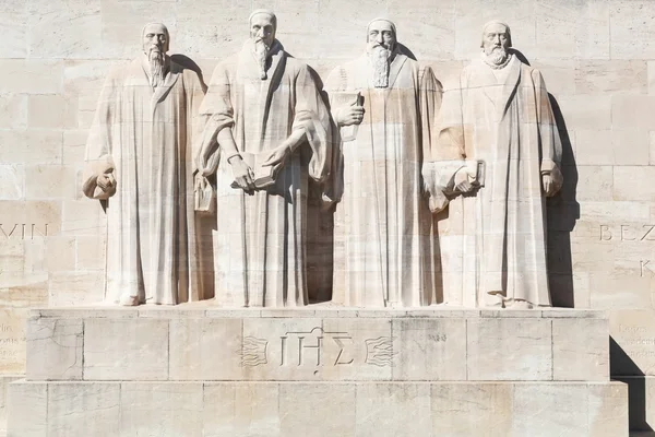 Reformation wall in Geneva, Switzerland — Stock Image Reformation wall in Geneva, Switzerland Royalty Free Stock Photos