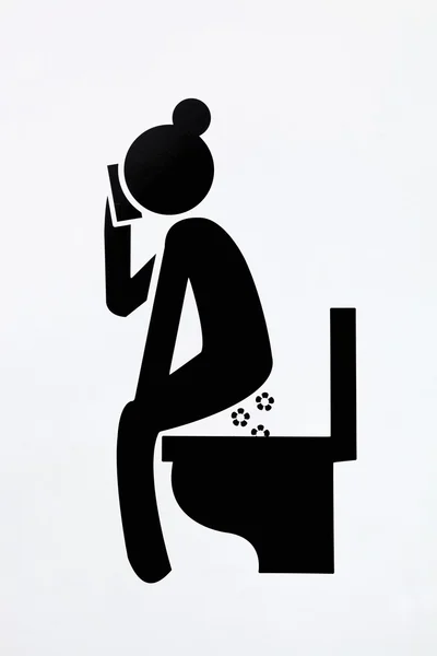 厕所的标志 — 图库照片