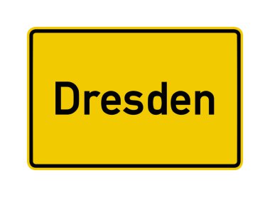 Almanya 'da Dresden kenti yol tabelasını sınırladı 