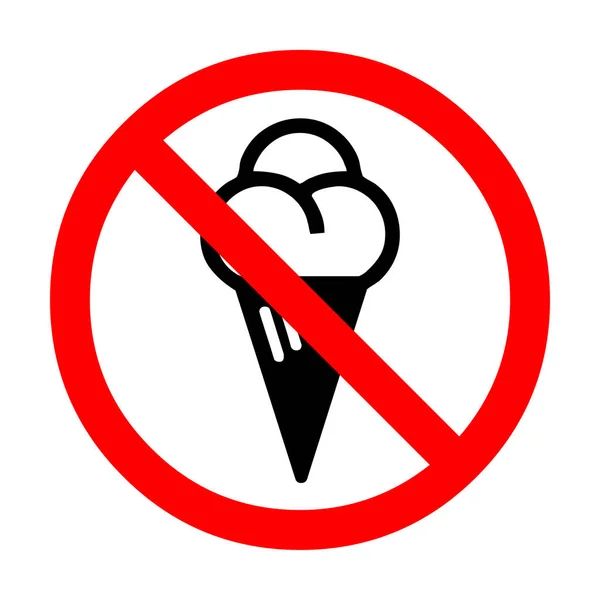 Ice Cream Sign — Stock Photo, Image