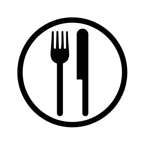 Fork Knife Icon — Stock Photo, Image