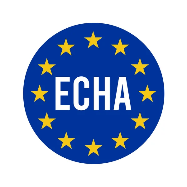 Echa Symbole Agence Européenne Des Produits Chimiques — Photo