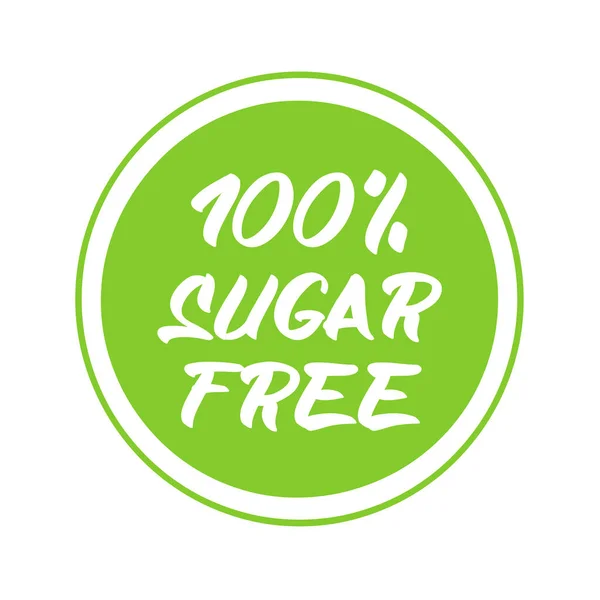100 Sugar Free Icon — Stock Photo, Image