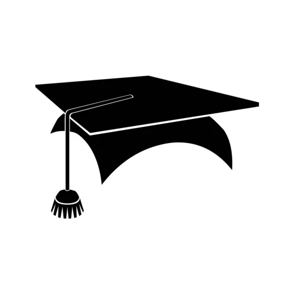 Graduation Cap Symbool Pictogram — Stockfoto