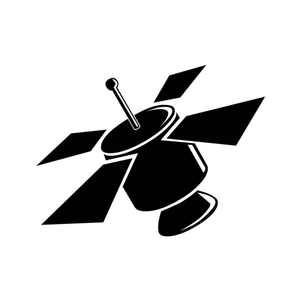Műholdas Szimbólum Ikon Illusztráció — Stock Fotó