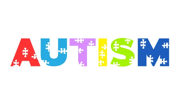 Autism symbol icon illustration