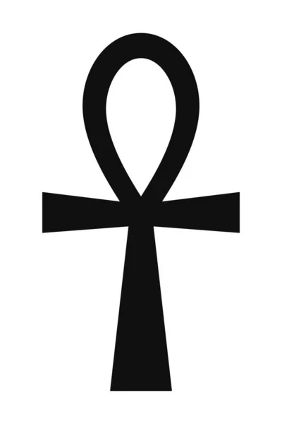 Ikona Symbolu Ankh Ilustracja — Zdjęcie stockowe