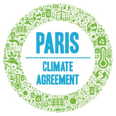 Paris iklim anlaşması sembolü