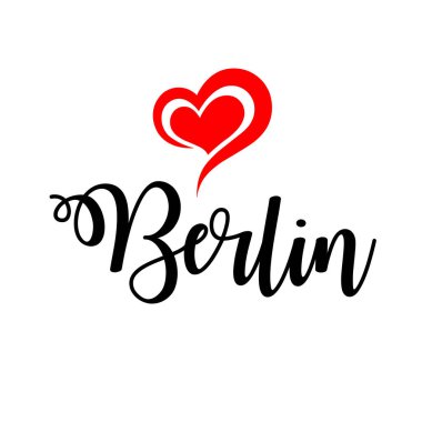 Berlin 'in el yazısı sembolünü seviyorum.