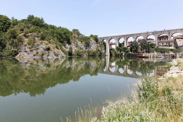 Vista Saint Nazaire Royans Departamento Drome França — Fotografia de Stock