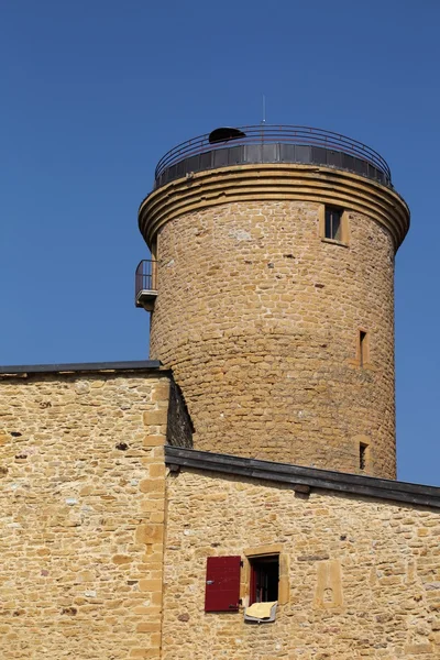 Pueblo de Oingt en Beaujolais — Foto de Stock