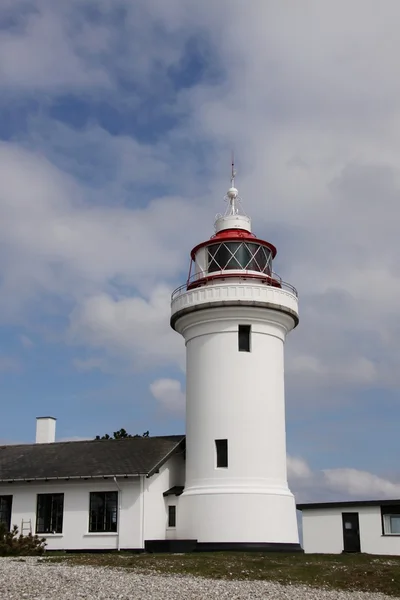 Farol de Sletterhage em Dinamarca — Fotografia de Stock