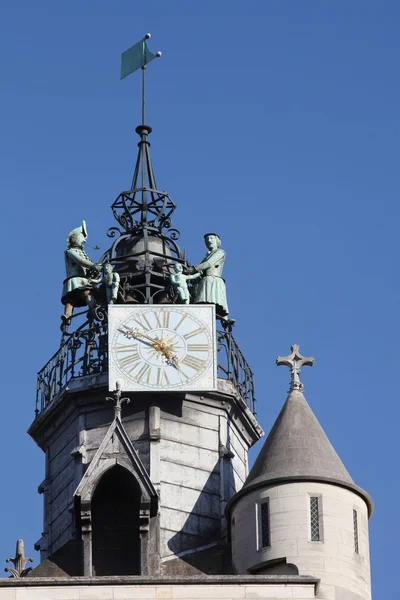 Kostel Notre-Dame v Dijonu v Burgundsku — Stock fotografie