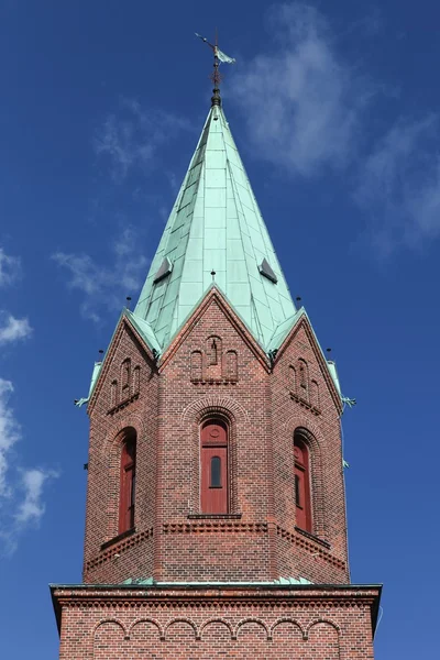 Igreja de Silkeborg na Dinamarca — Fotografia de Stock