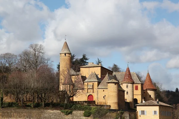 Κάστρο της Jarnioux σε Beaujolais — Φωτογραφία Αρχείου