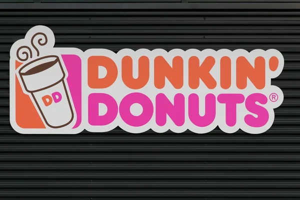 Dunkin ' Donuts znak — Zdjęcie stockowe