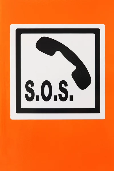SOS sinal — Fotografia de Stock