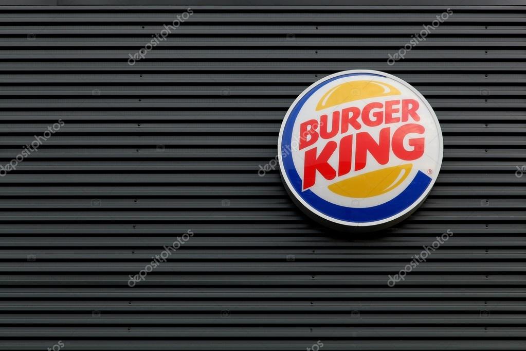 Wasserbillig, Luxembourg- March 24, 2015: Logo of the fast food chain Burger King. Burger King is a global chain of hamburger fast food restaurants