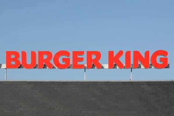 Řetězce rychlého občerstvení Burger King — Stock fotografie