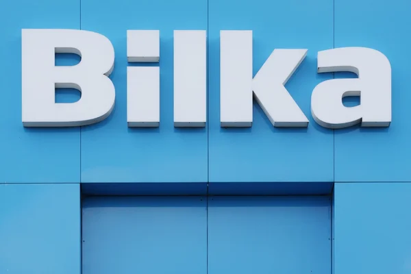 Logo del marchio Bilka in Danimarca — Foto Stock