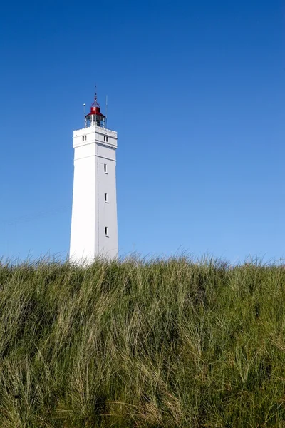 Farol de Blavand em Dinamarca — Fotografia de Stock