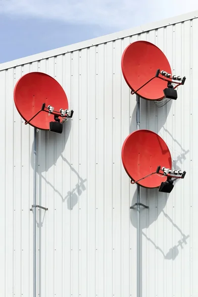 Anteny paraboliczne — Zdjęcie stockowe
