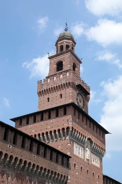 Castelo de Sforza em Milão — Fotografia de Stock