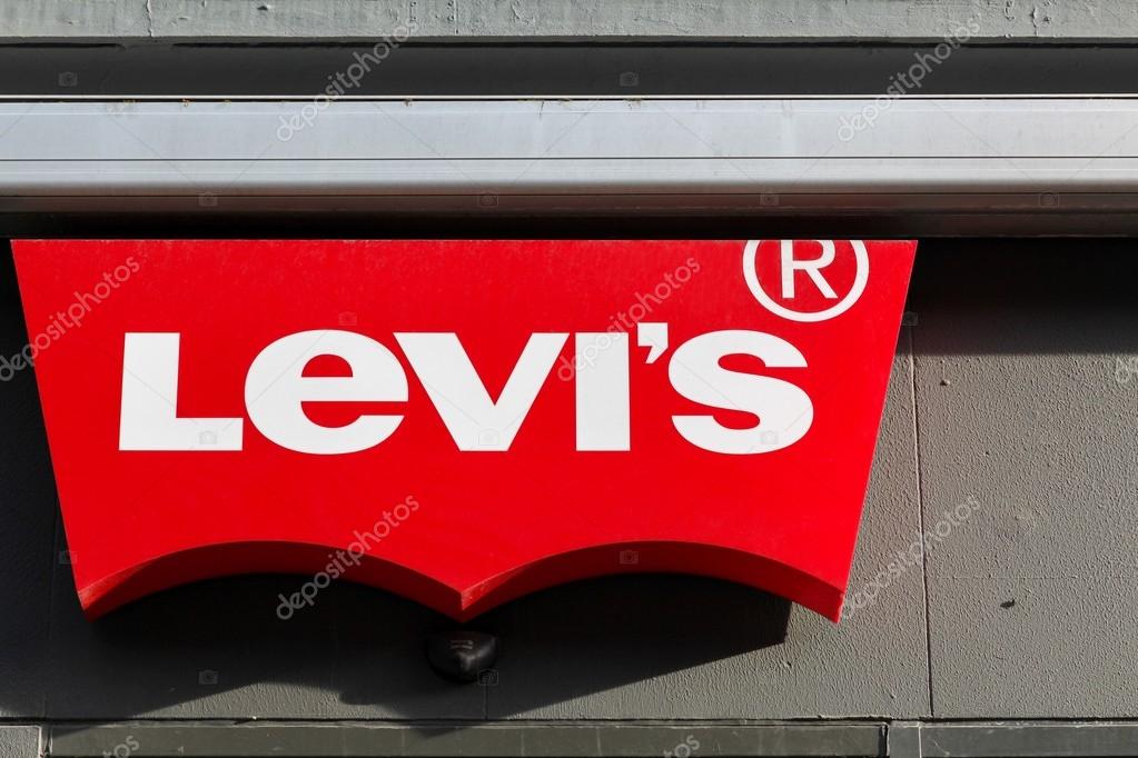 Aarhus, Denmark - November 8, 2015: Levi Strauss founded in 1853, is a privately held American clothing company known worldwide for its Levi's  brand of denim jeans