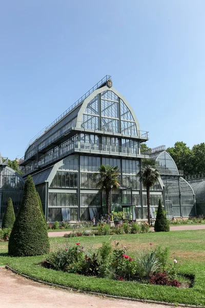 Greenhouse in parc de la tete d'or in Lyon — Stock Photo, Image