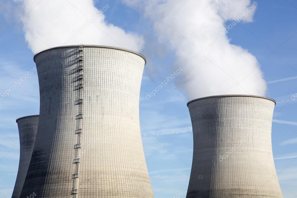 Nuclear power plant in France