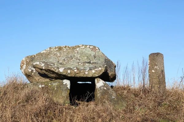 Ancient stone tomb near Aarhus in Denmark