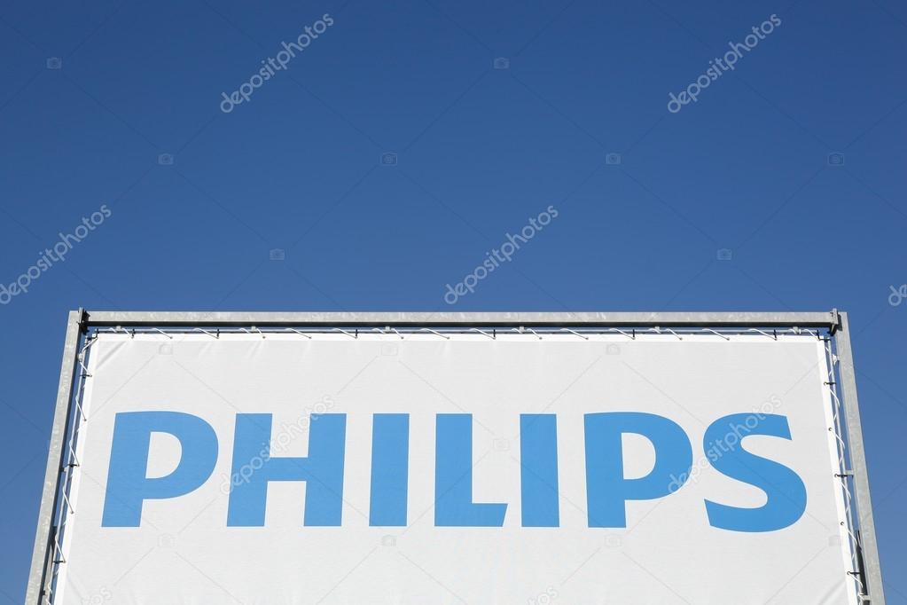 Beligneux, France - January 26, 2016: Philips is a dutch technology company headquartered in Amsterdam with primary divisions focused in the areas of electronics, healthcare and lighting