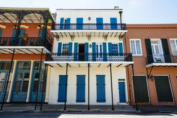 French Quarter architektura — Zdjęcie stockowe