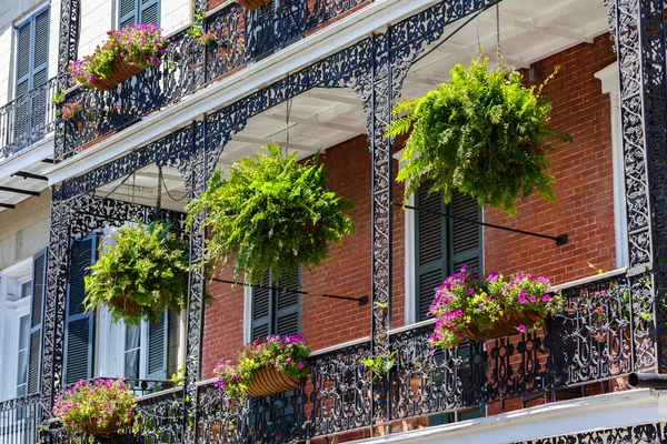 Paisaje urbano del barrio francés — Foto de Stock