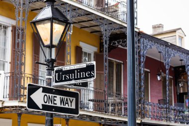 French Quarter Cityscape clipart