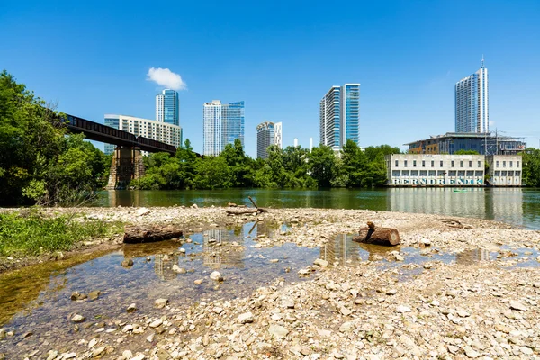 Skyline der Innenstadt von Austin — Stockfoto