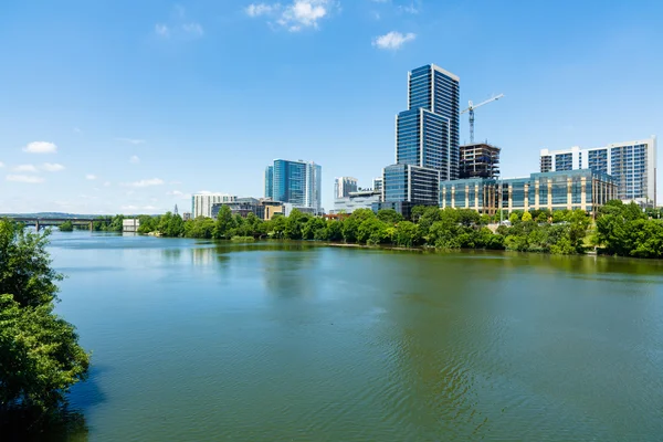 No centro da cidade Skyline de Austin — Fotografia de Stock