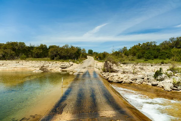 Texas Creek yol — Stok fotoğraf